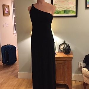 Black Evening Dress.  Lulu's